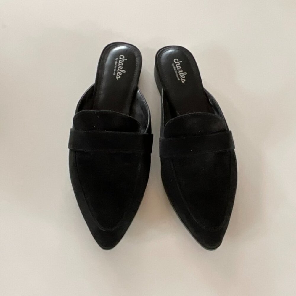 Charles David Flat Mule Loafers size 10